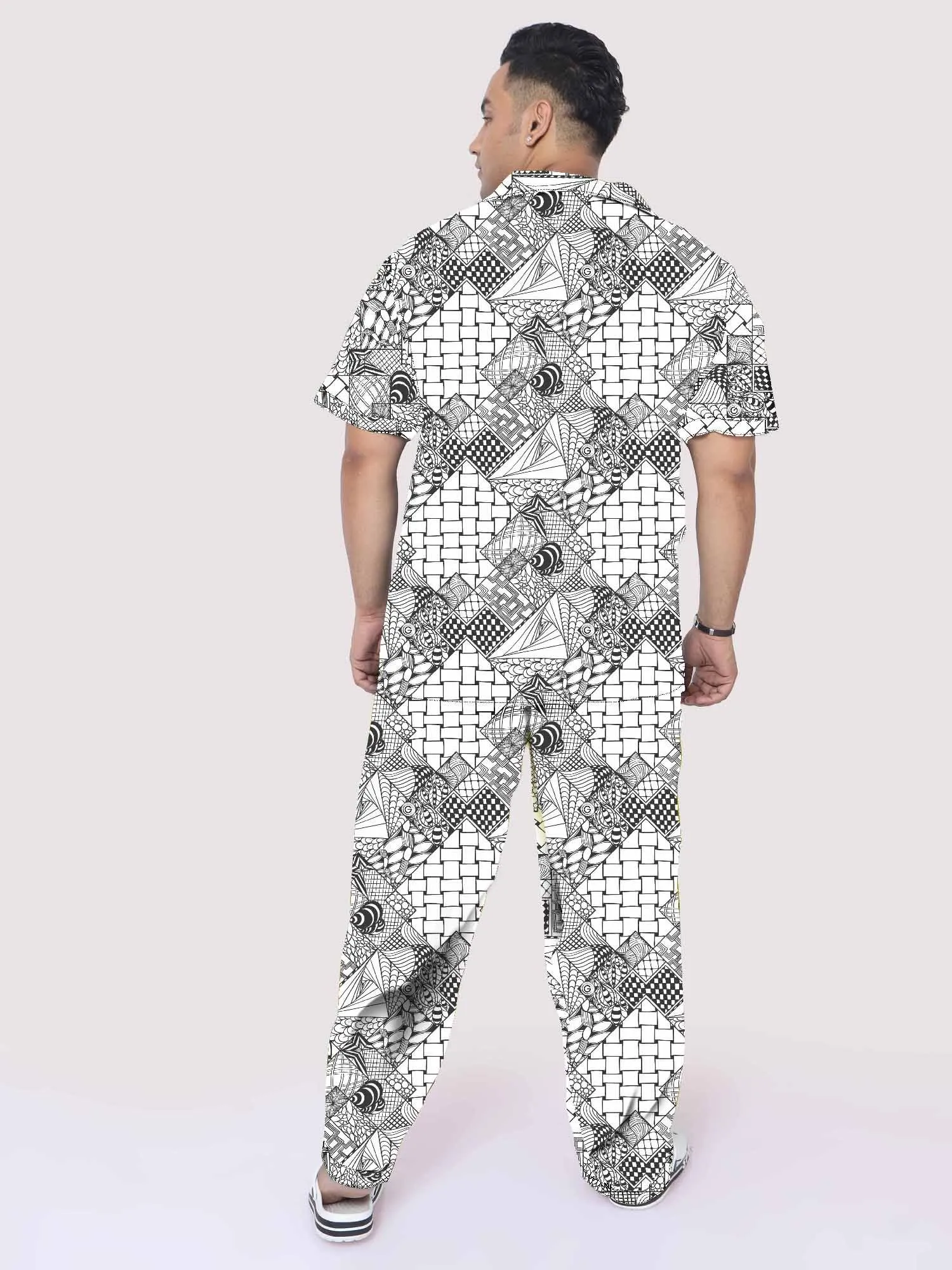 Abstract Pattern Plus Size Co-Ords