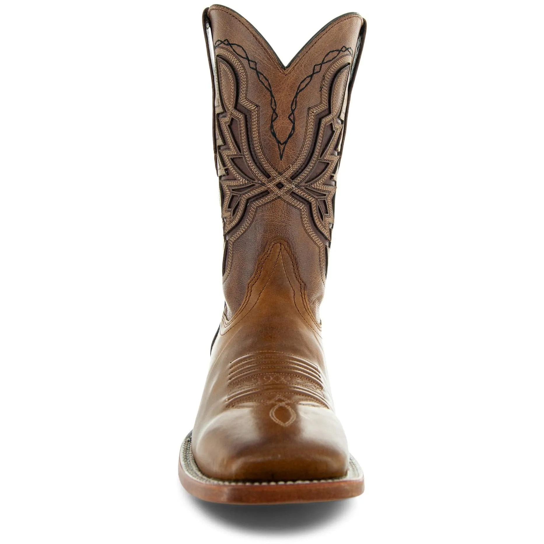 Broad Square Toe Cowboy Boots | Men's Broad Toe Boots (H50028)