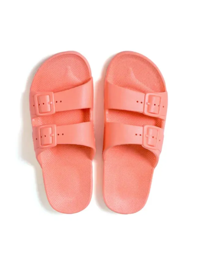 CAPRI slidders in coral