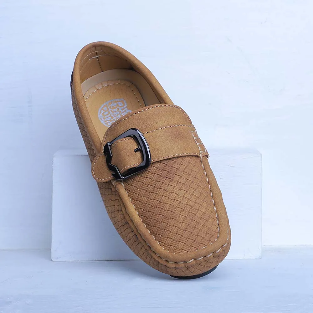 Casual Loafers For Boys - Camel