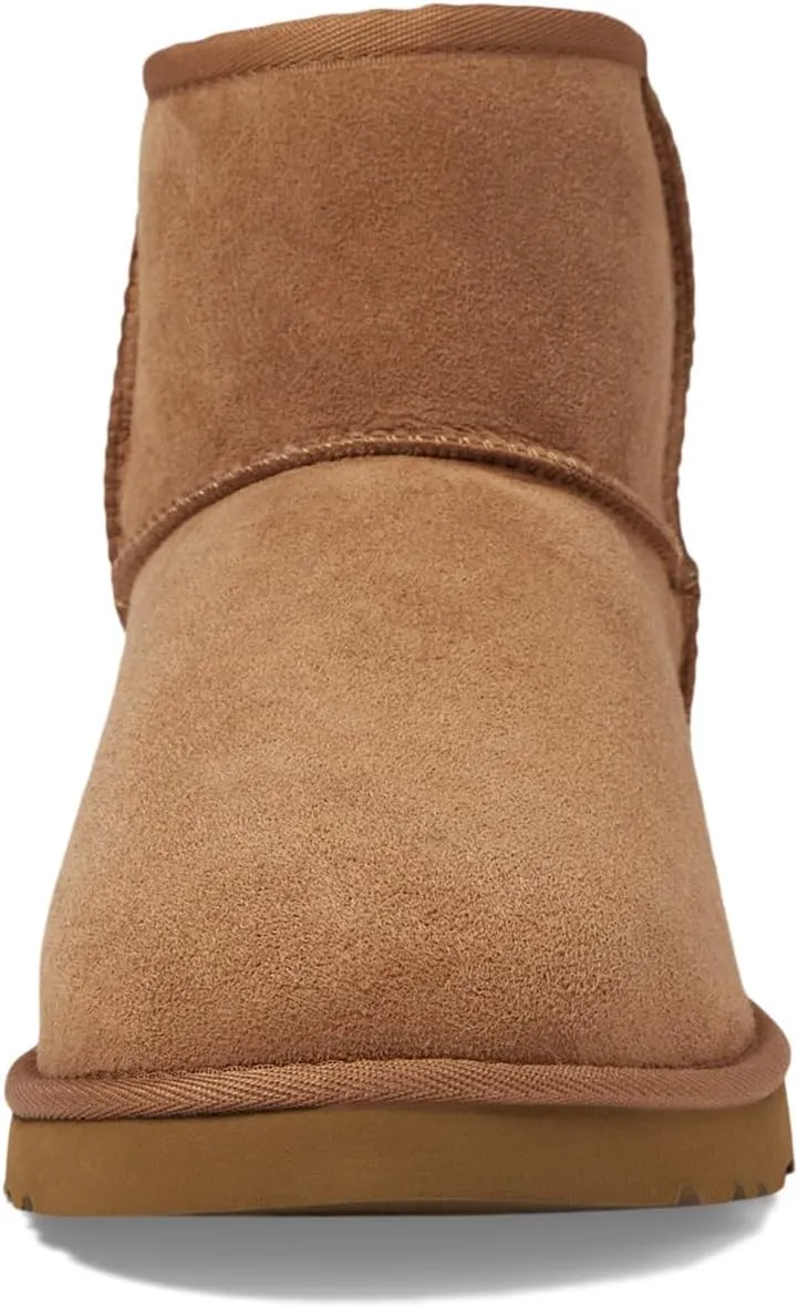 Classic Mini UGG Boots, Chestnut Twinface