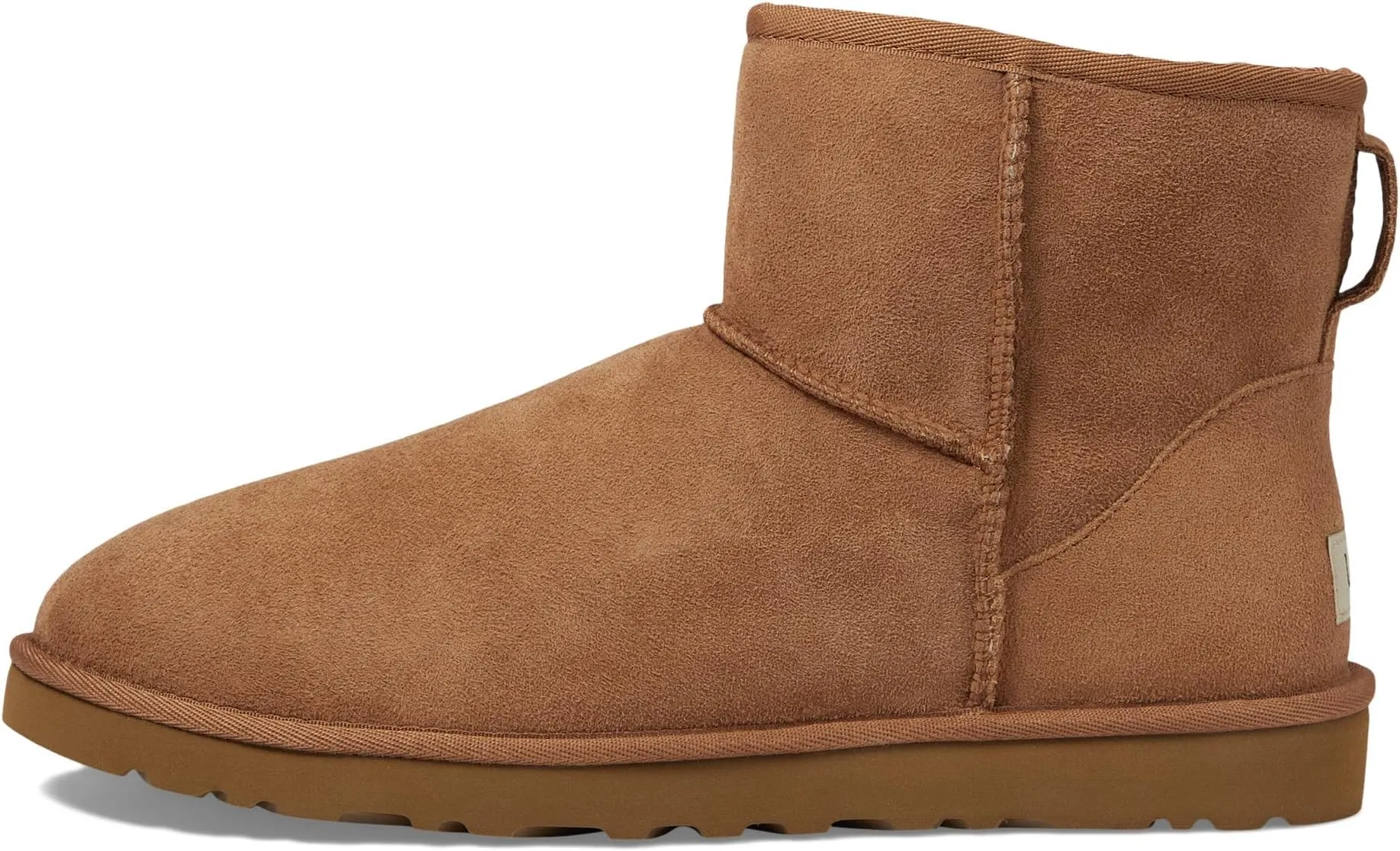 Classic Mini UGG Boots, Chestnut Twinface