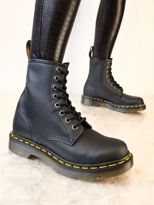 DR. MARTENS 1460 BLACK NAPPA