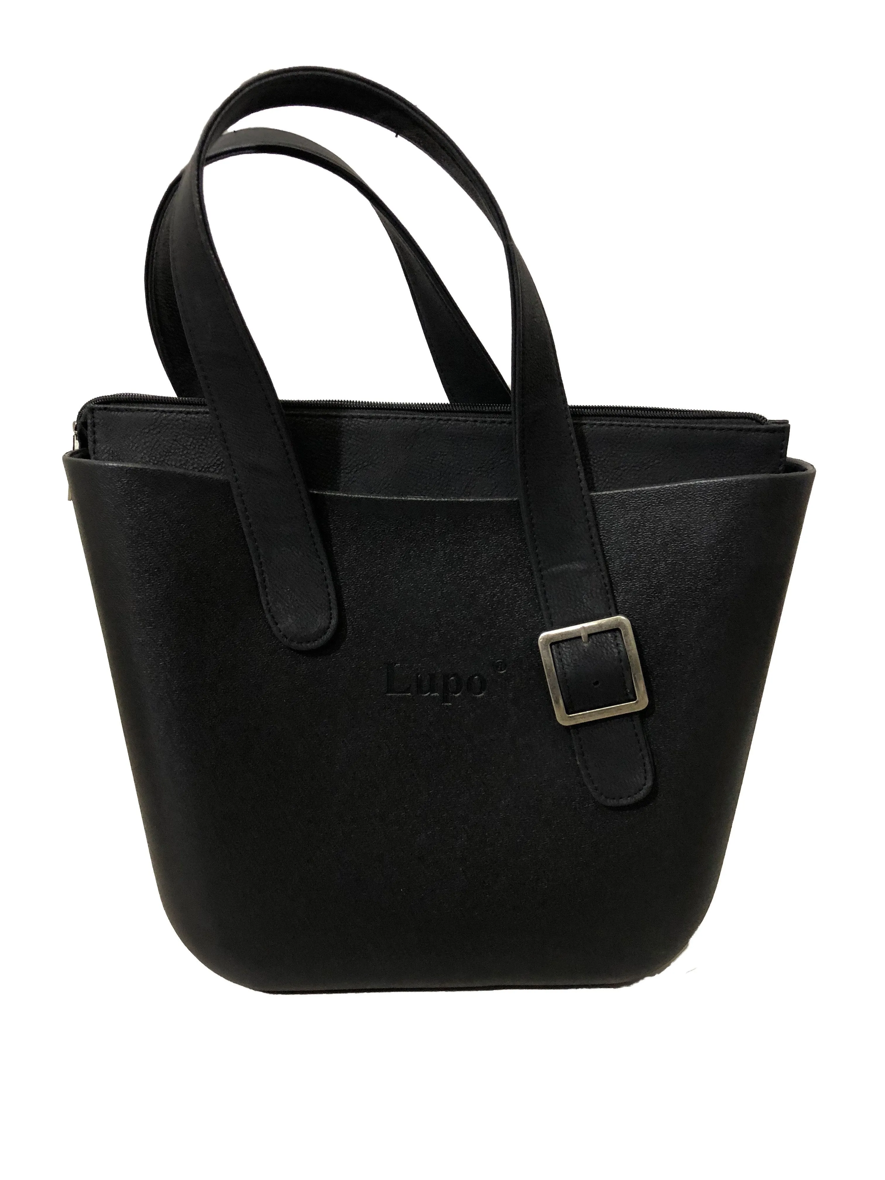 Jelly Tote Bag Black Interior & Straps