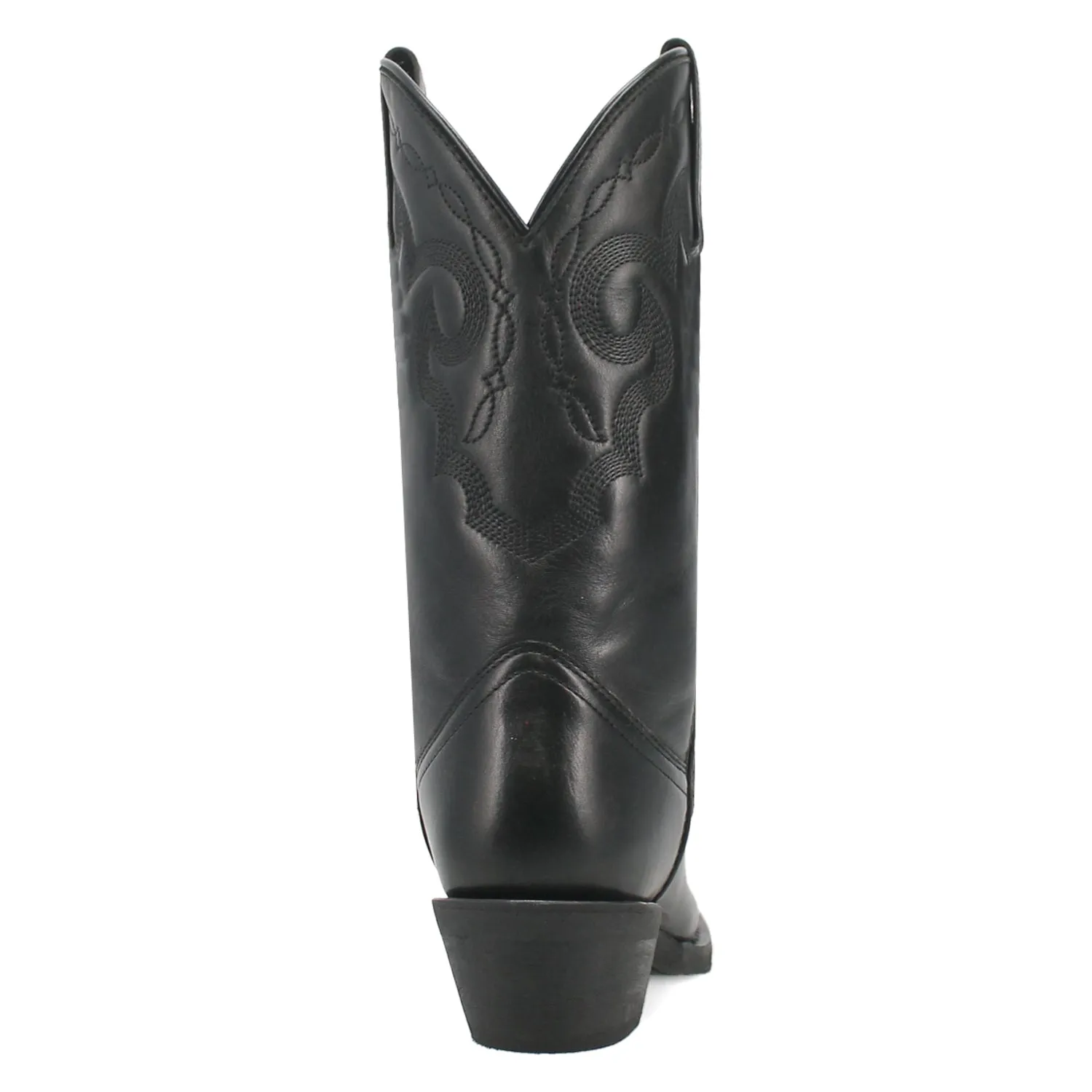 Laredo Womens Maxine Black Leather Cowboy Boots