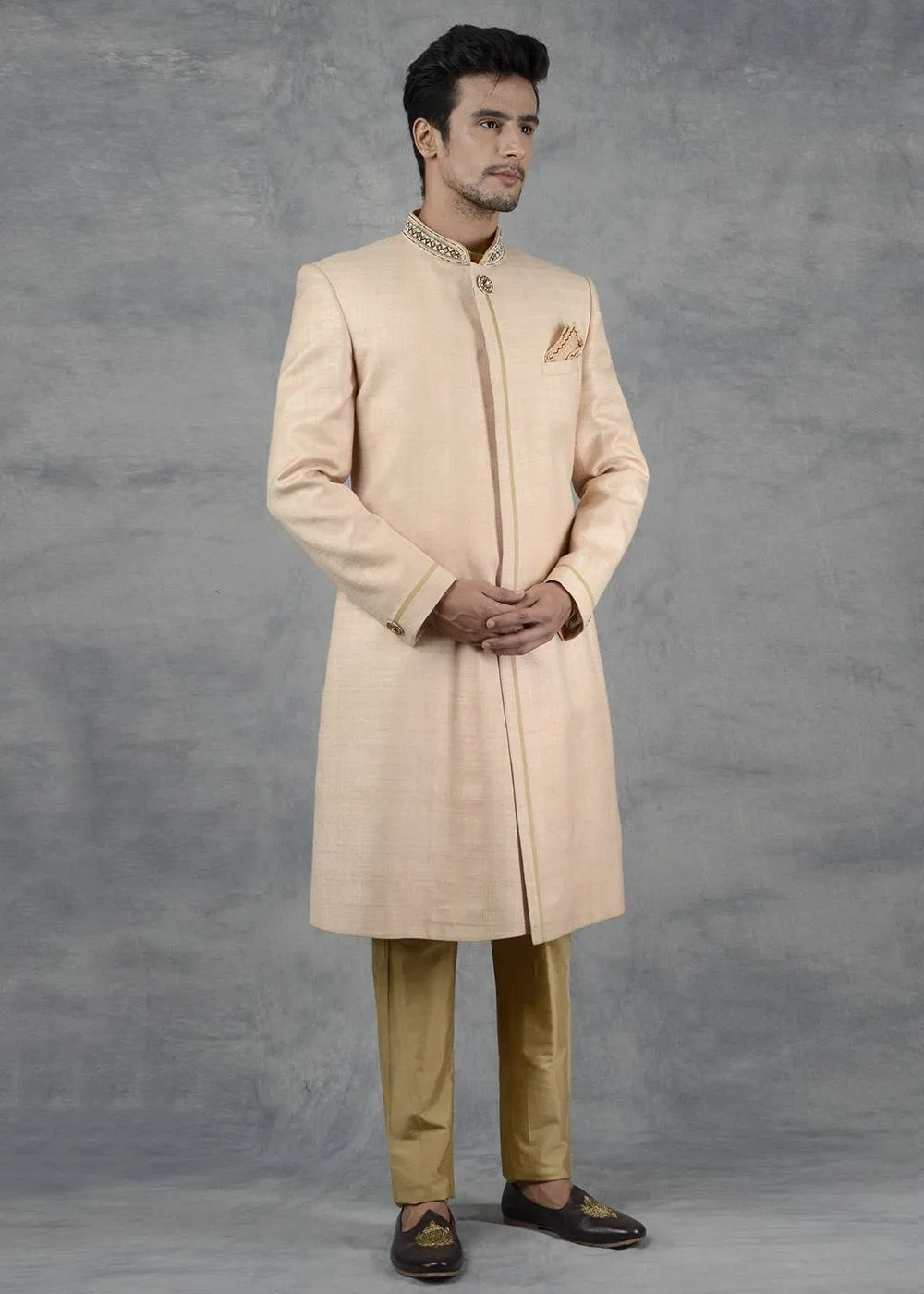 Pink Sherwani | Siddhesh Chauhan