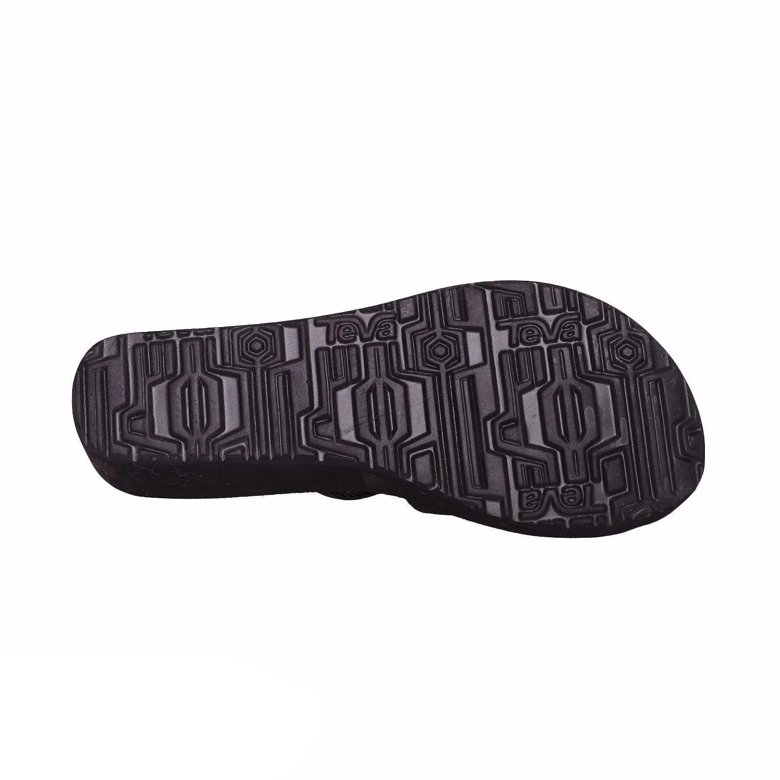 Teva Mush Mandalyn Wedge Ola 2 Black Slides